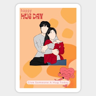 Castway Diva Hug Day Special Sticker